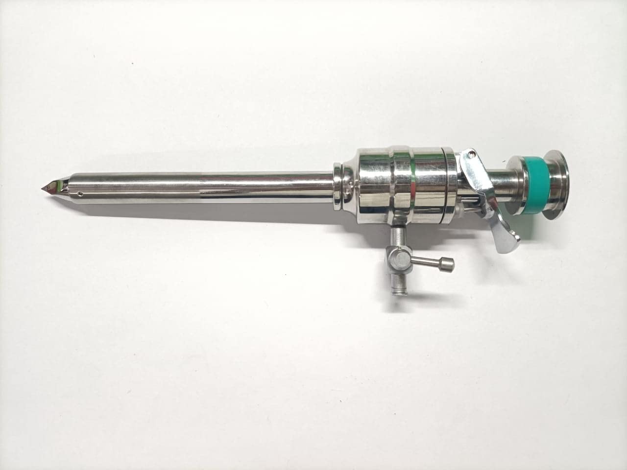 2PCS Laparoscopic Trocar Cannula 10mmx85mm Stainless Steel Reusable Instruments