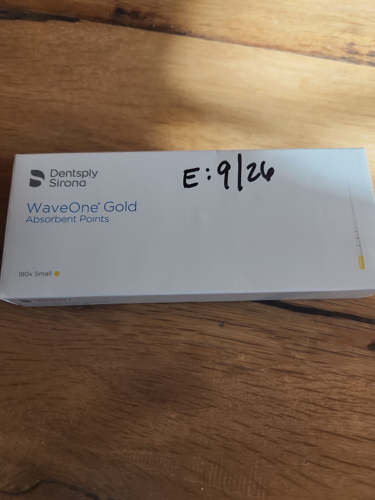 Dentsply Wave One Gold Conform Fit Gutta Percha by Dentsply YELLOW SMALL
