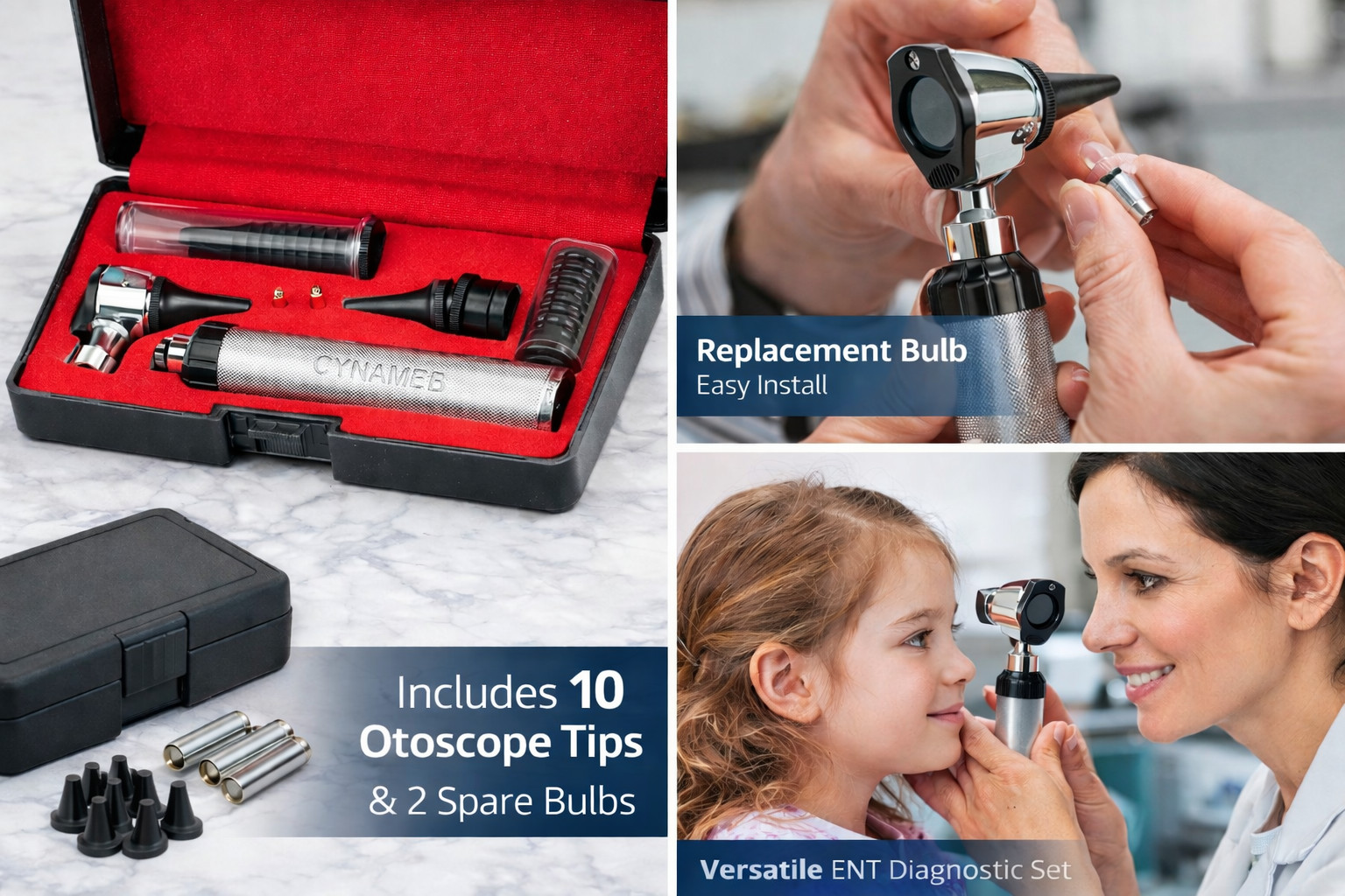 New Incredible Otoscope Set ENT Surgical Instruments ( New great Quality )