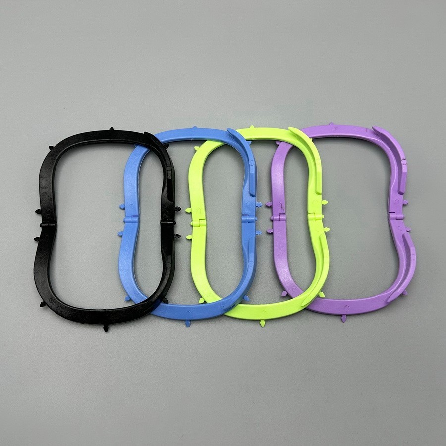 Dental Frame Hager Light X-Ray Film Bracket Rubber Dam Sheet Frames Mix Color*10