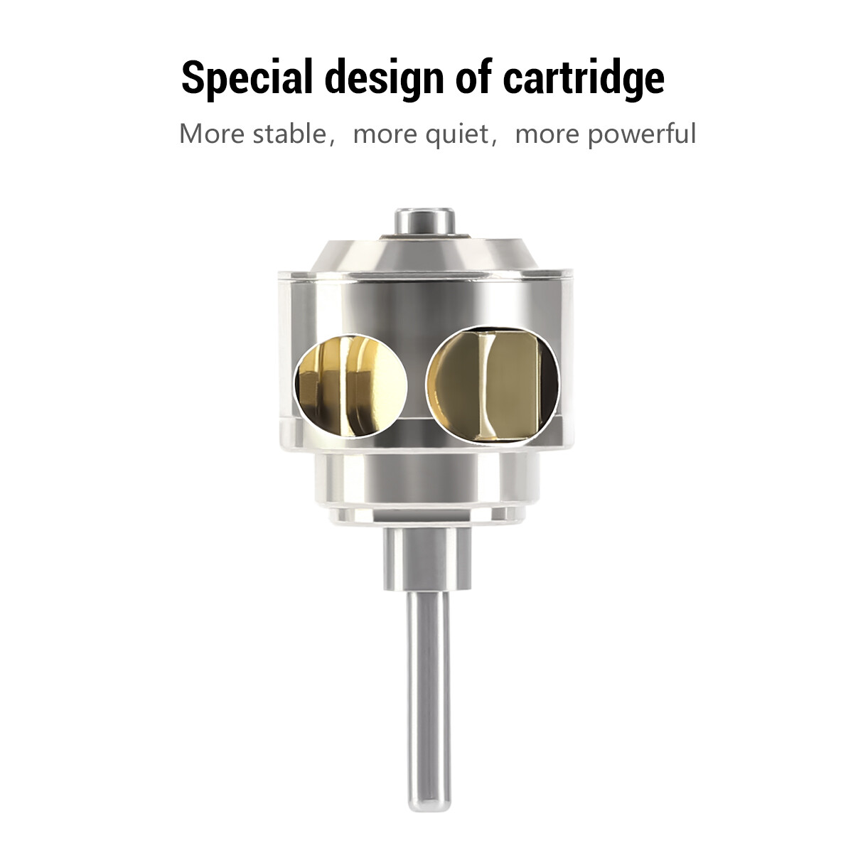 Dental High Speed Handpiece Torque Head 3 Water Spray Stainless Body 2 /4Holes