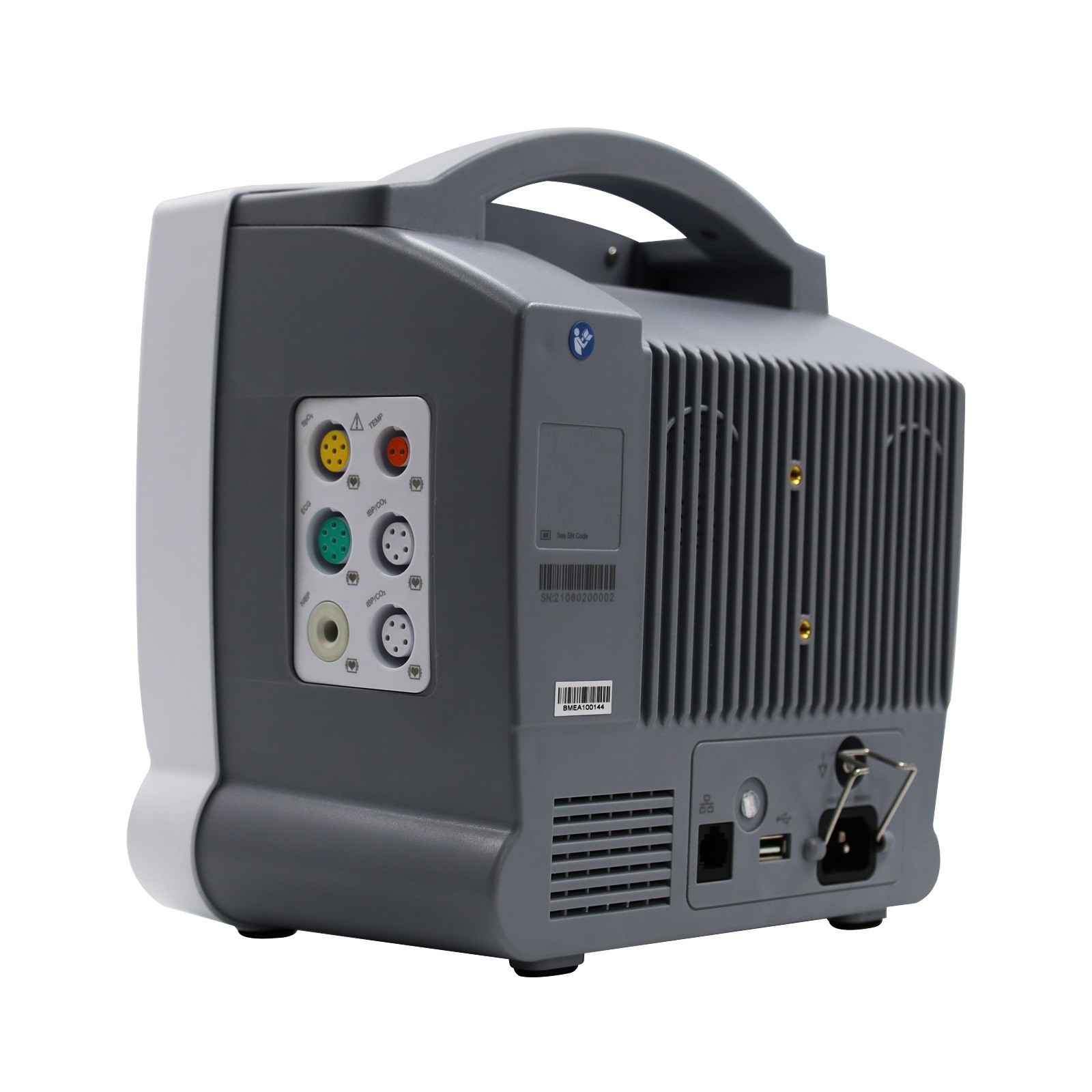CO2 Patient Monitor Vital Signs Cardiac Machine Capnograph ICU CCU 7-parpameter