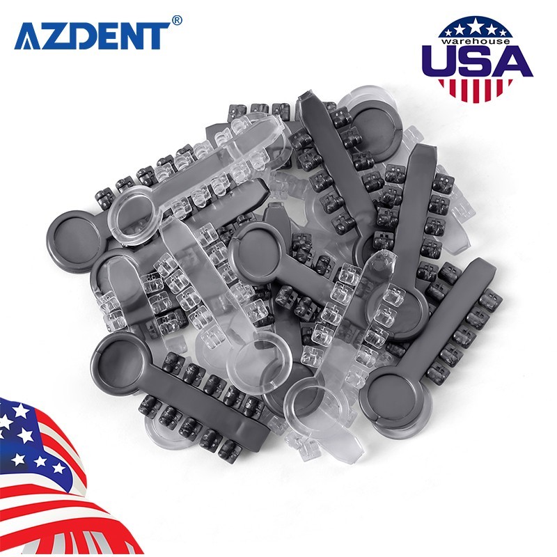 200pcs Dental Orthodontics Rotation Wedges Teeth Whitening High Elastic Rubber