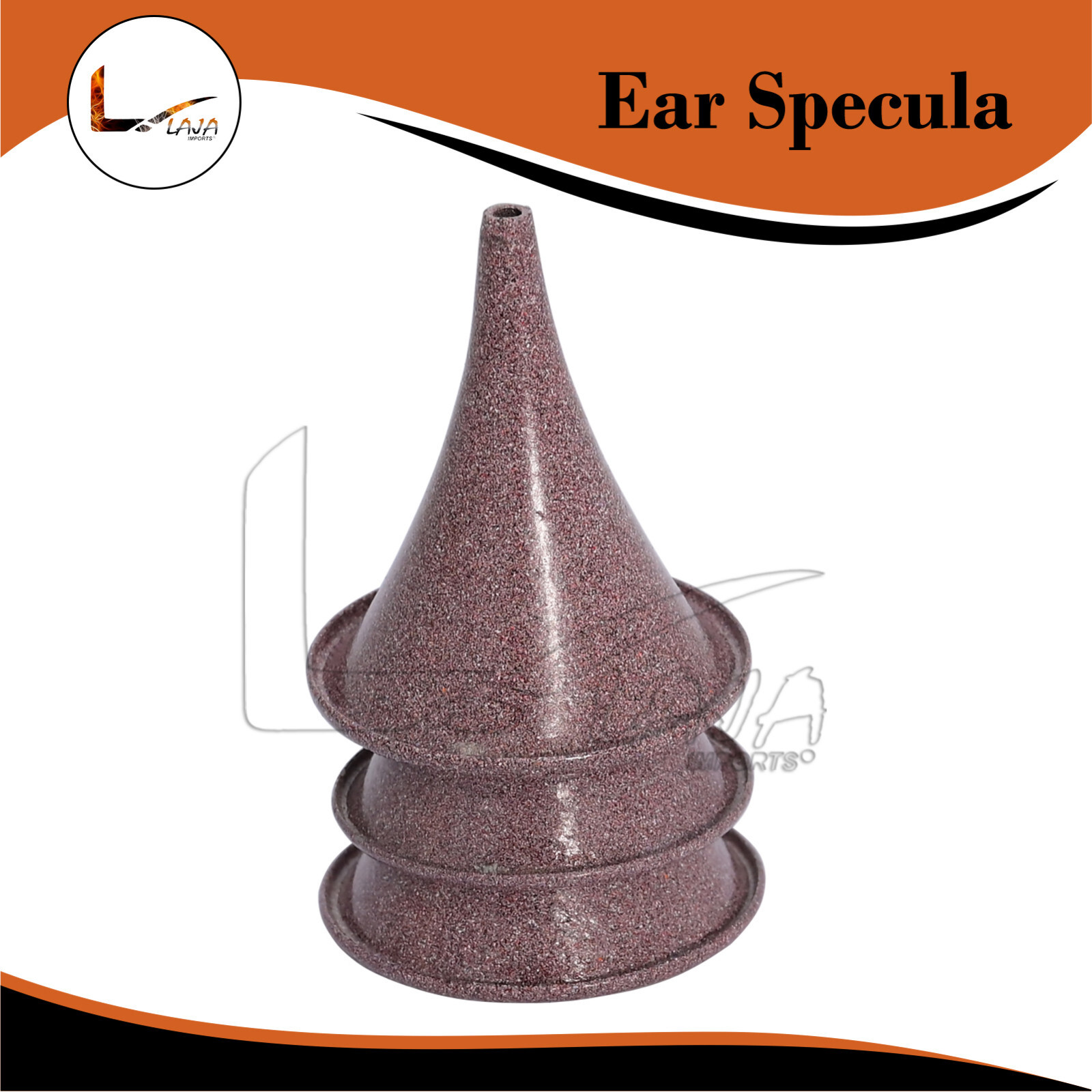 Hartman Ear Specula 3 Piece 4 5 6 mm Diagnostic ENT Otology Surgical Medical In