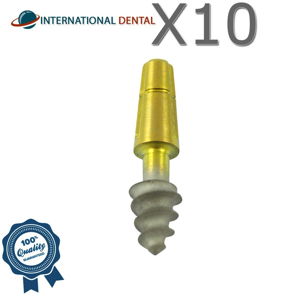10 Titanium Dental Compressive Monoblock Fixture Immediate Loading Dentistry
