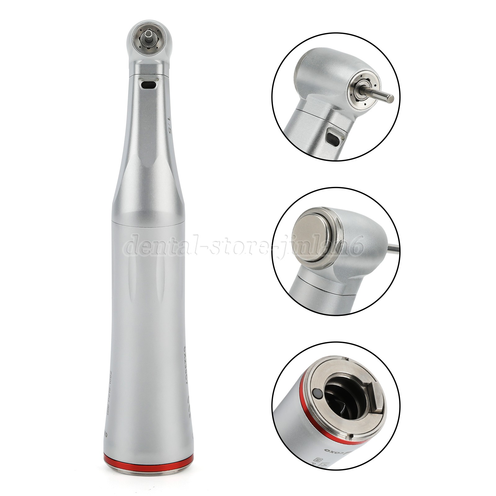COXO Dental Optic Fiber 1:5 Contra Angle Handpiece CX235C7 C7-5 Standard Head