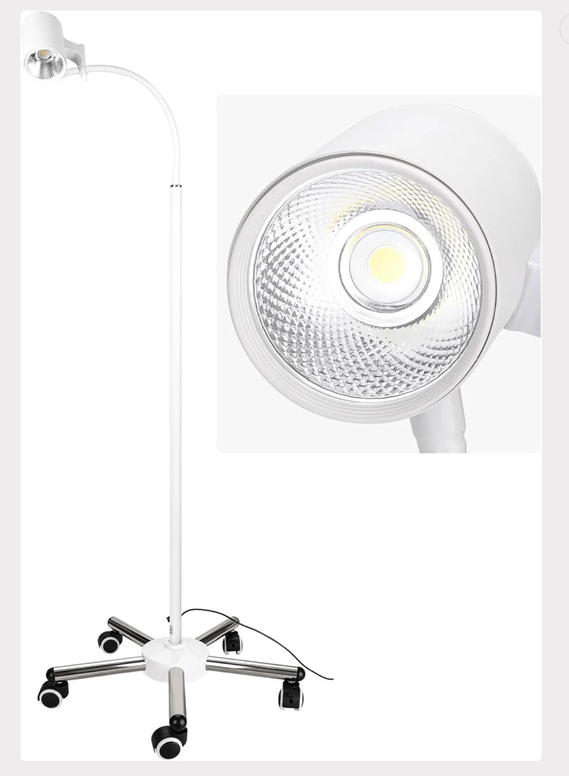 READ – CRACK Exam Light 12W LED Medical Lamp Mobile Surgical Examination 500mA
