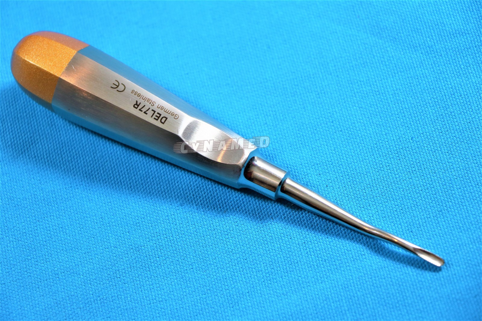 German Root Elevator 77R Dental Instruments (Serrated) Light Handle Stainless