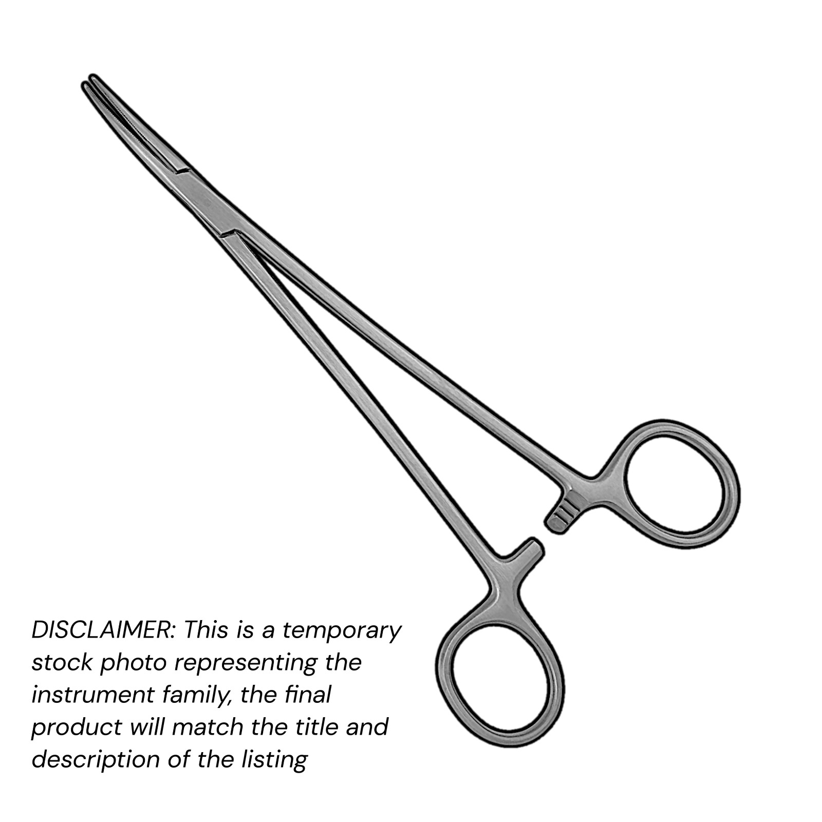 Jacobson Micro Mosquito Hemostat Forceps 5″ Curved Extra Delicate Volaris