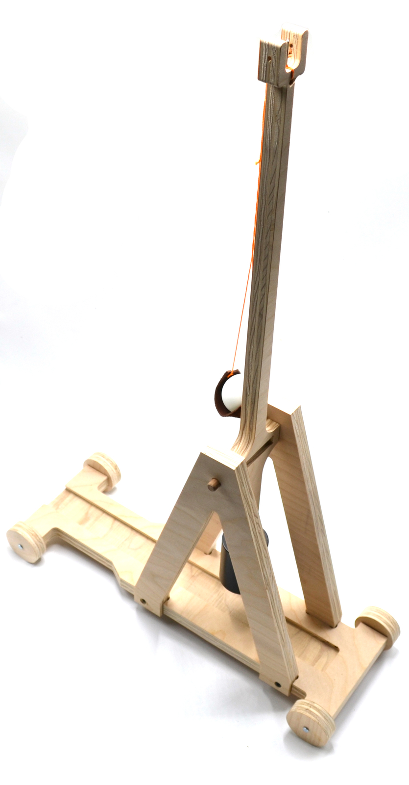 Eisco Garage Physics Large Trebuchet DIY Kit – 21 inch Beam Arm, made in U.S.A.