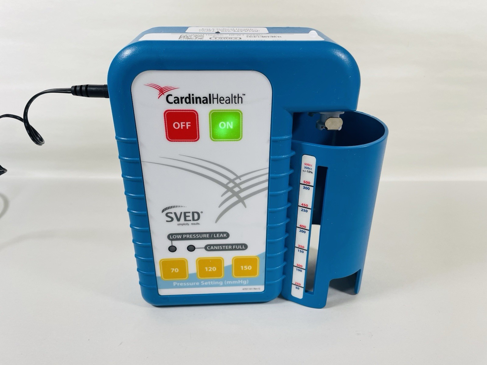 Cardinal Health NPWT Catalyst With Power Cord SVED WindMed