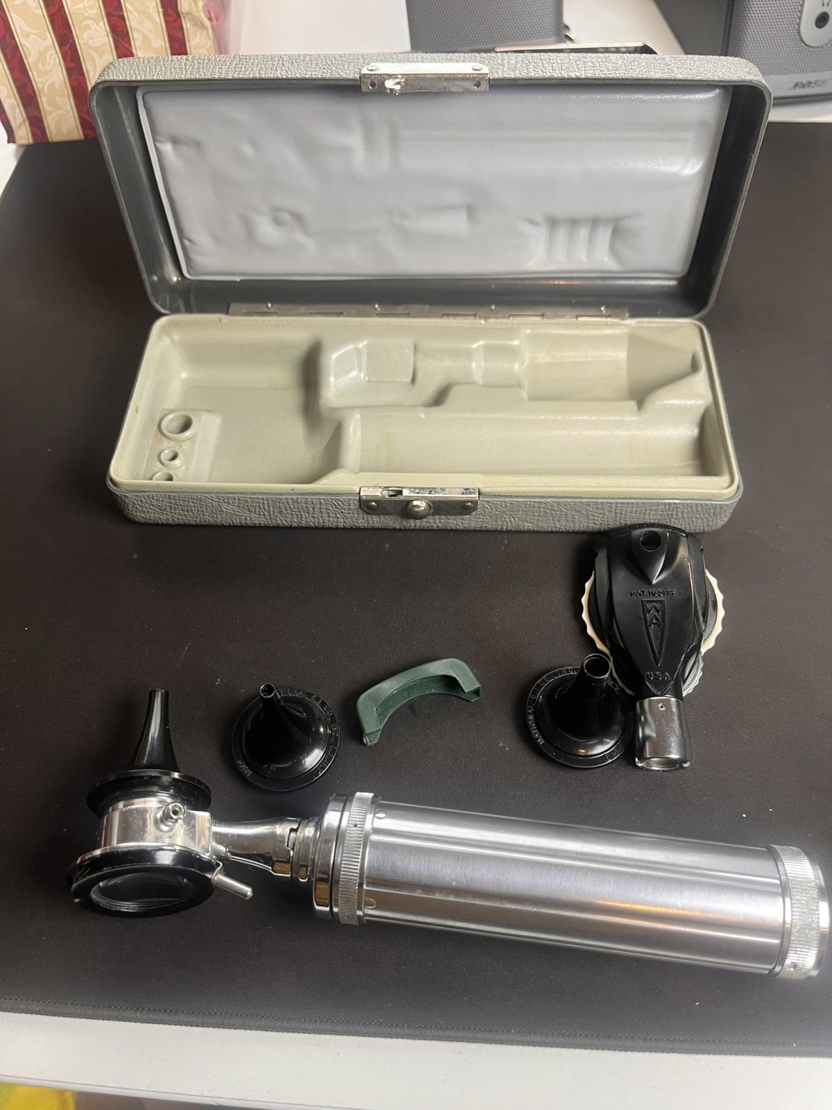 Vintage Welch Allyn Otoscope Parts Untested 2 sets