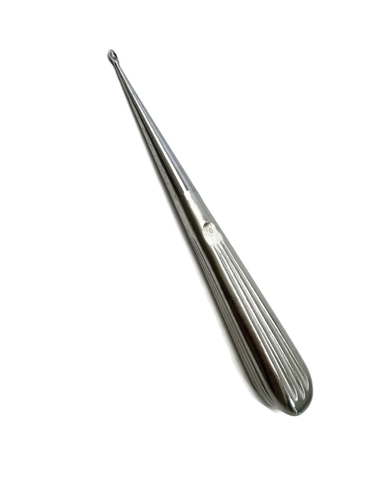 V. Mueller AU6602 Spratt Curette, Size #0, Cup Size 3.7mm, Overall Length 6-1/2″