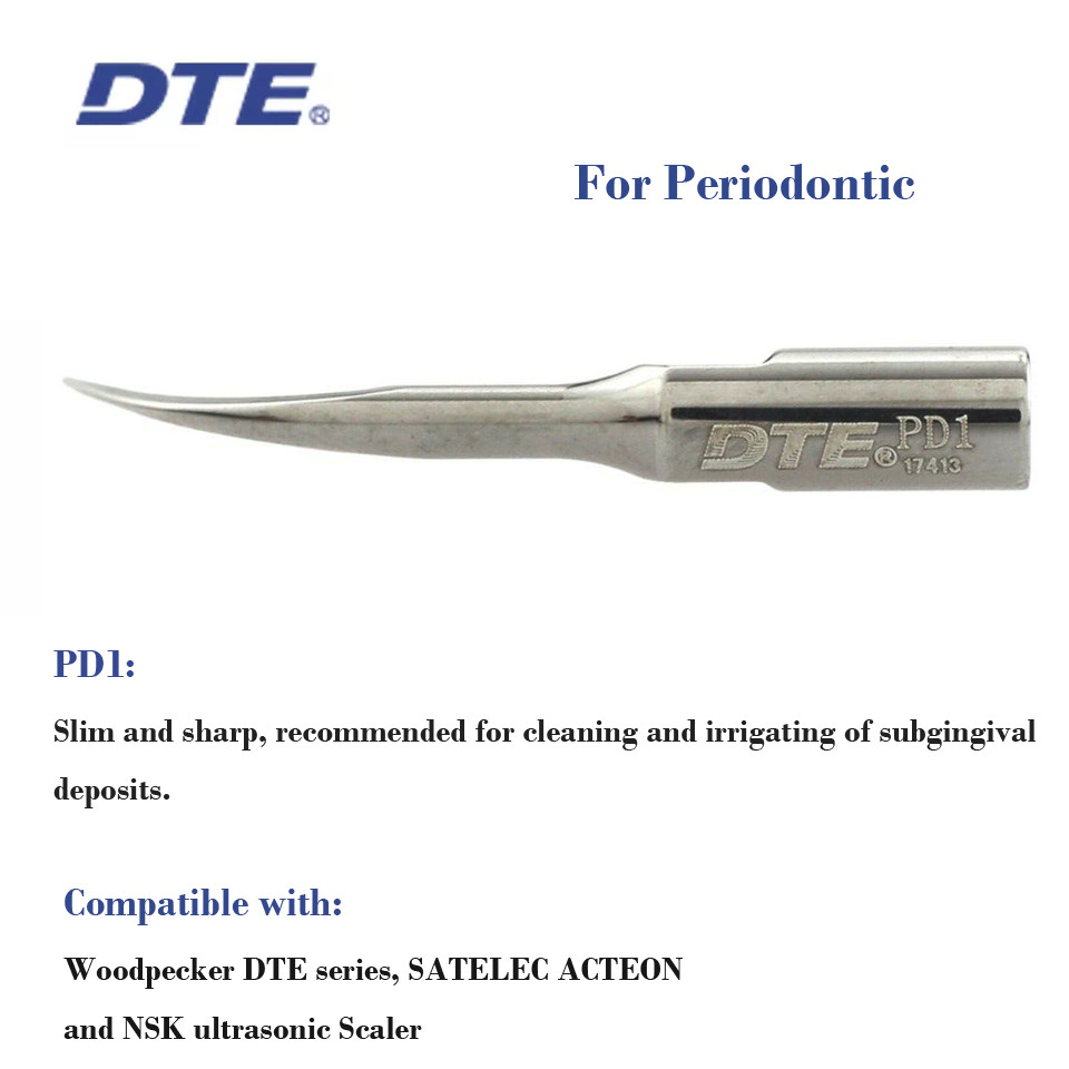 Woodpecker DTE Dental Ultrasonic Piezo Scaler Tip Scaling Endo Perio SATELEC NSK