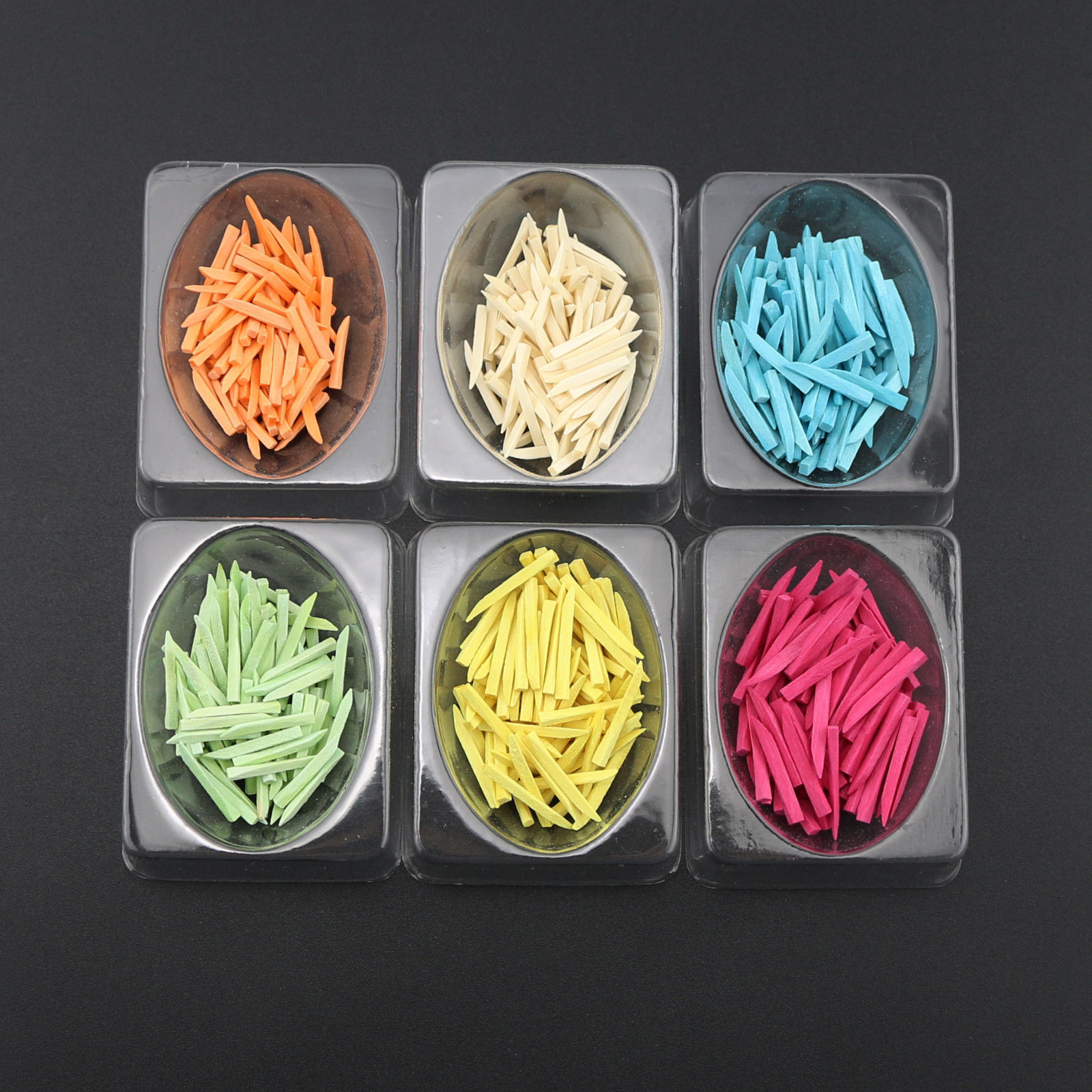 Dental Wooden Wedges Interdental Composite Fixing Restoration 6 Sizes 11/14/16mm