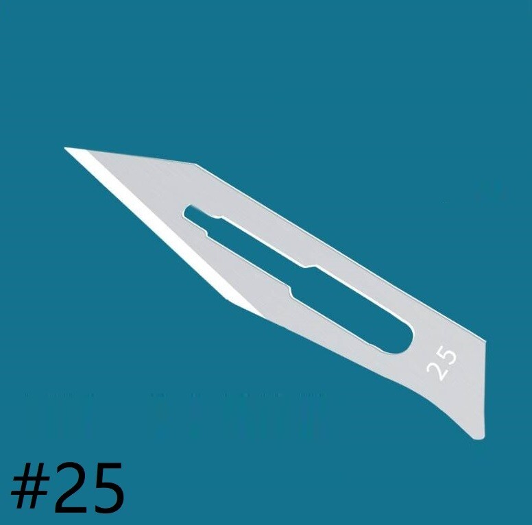 Sterile Surgical Carbon Steel Blades Scalpel Sterile Carbon Steel Surgical Blade