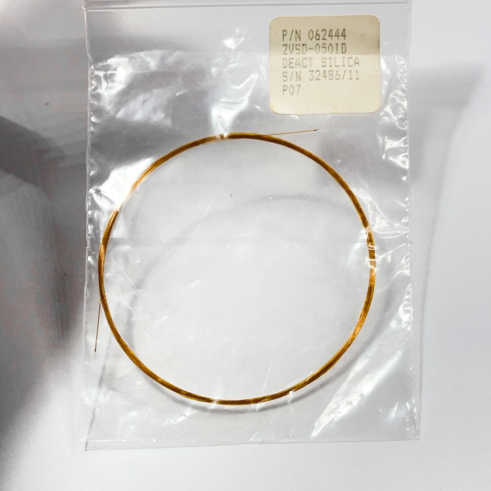 Trajan 062444 Methyl Deactivated Fused Silica Capillary 2VSD/050 0.05 ID x 2.5m