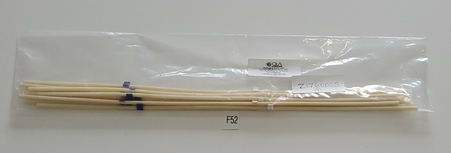 BAG OF 8 QLA Santoprene 2.79mm ID Peristalic Pump Dissolution Tubing Purpl & Wht
