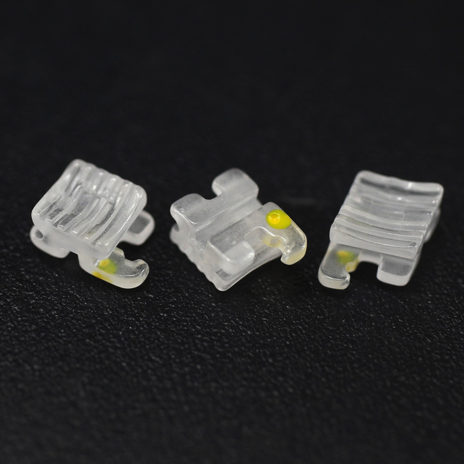 5 Set Dental Orthodontic Ceramic Brackets Braces Aesthetics Sapphire MBT 022 345