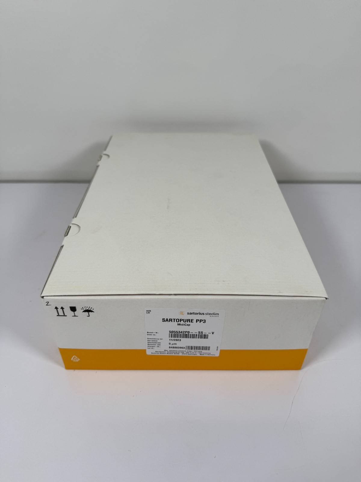 Sartorius Sartopure PP3 Midicap Filters 5 µm Part Number 5055342P0–SS–V