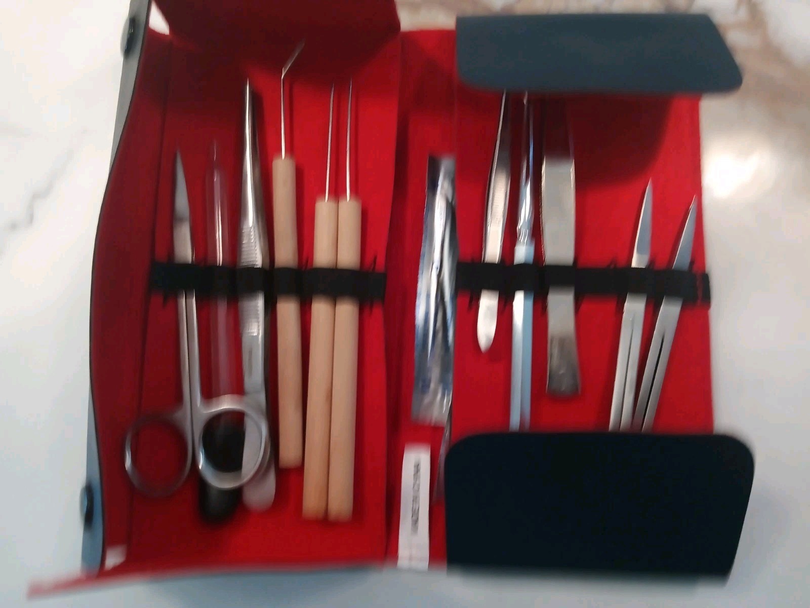 Student Dissecting Instrument tool Kit Medical Set With Case