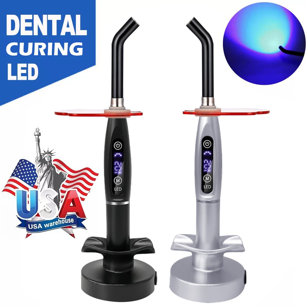 Dental LED Curing Light Lamp Lamp Cordless 5W 2 colors de