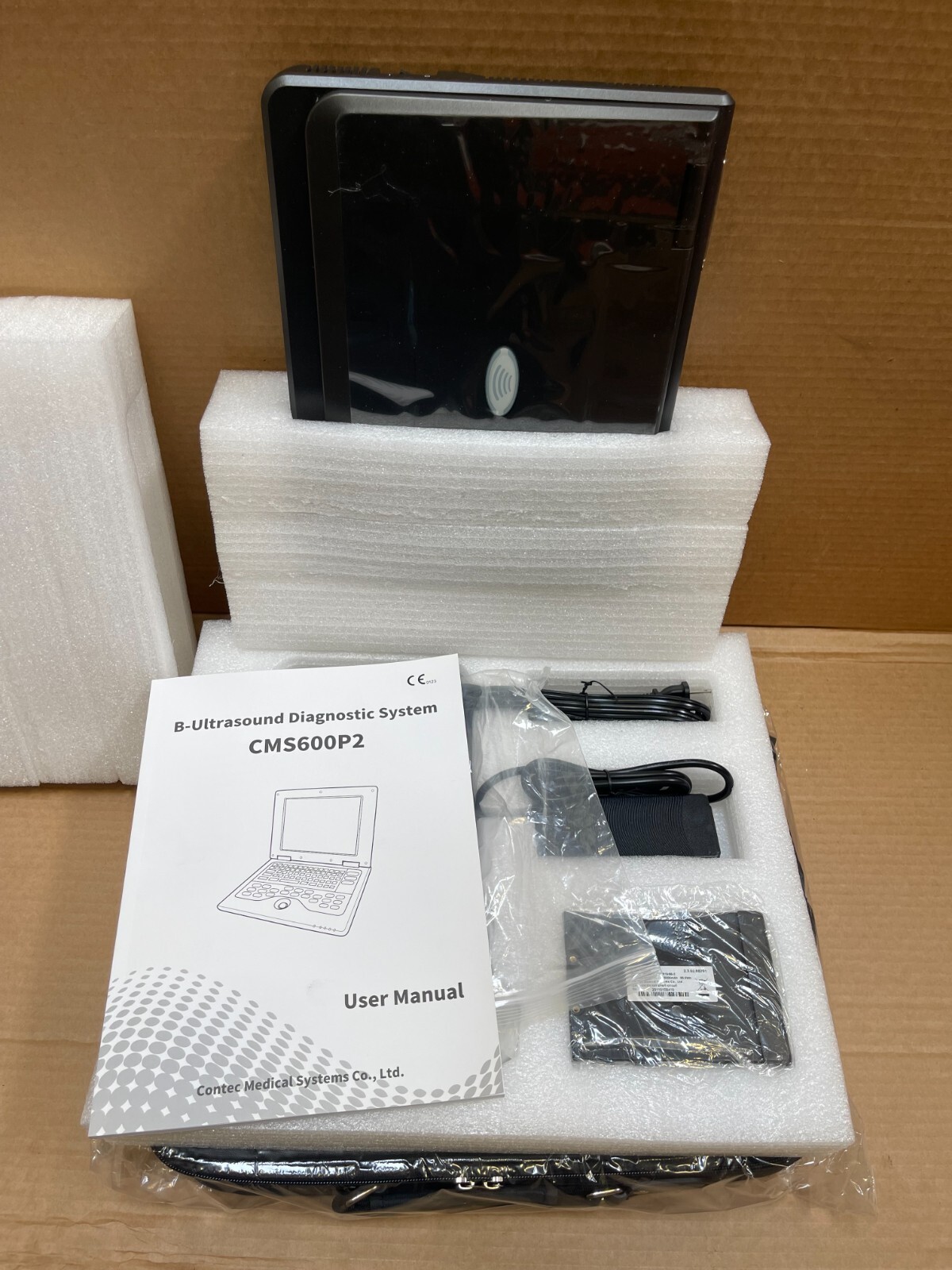 CMS600P2 Portable Ultrasound Scanner Diagnostic Laptop Machine Convex Linear FDA