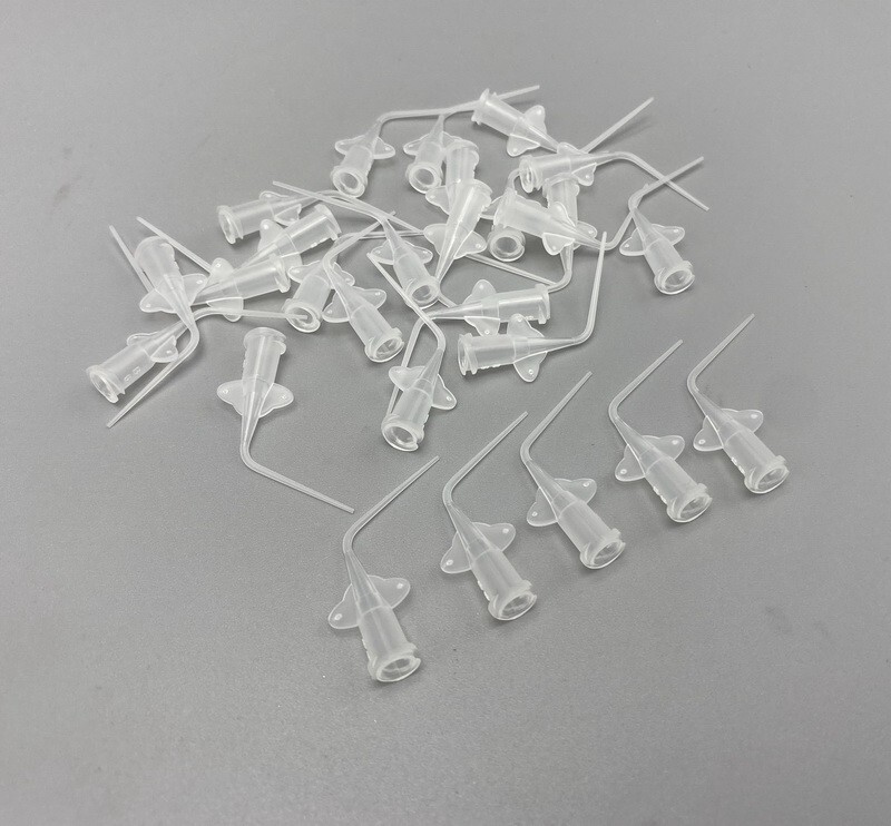 Dental Endo Irrigation Tips Disposable Root Canal Rinsing Tips 100/500pcs