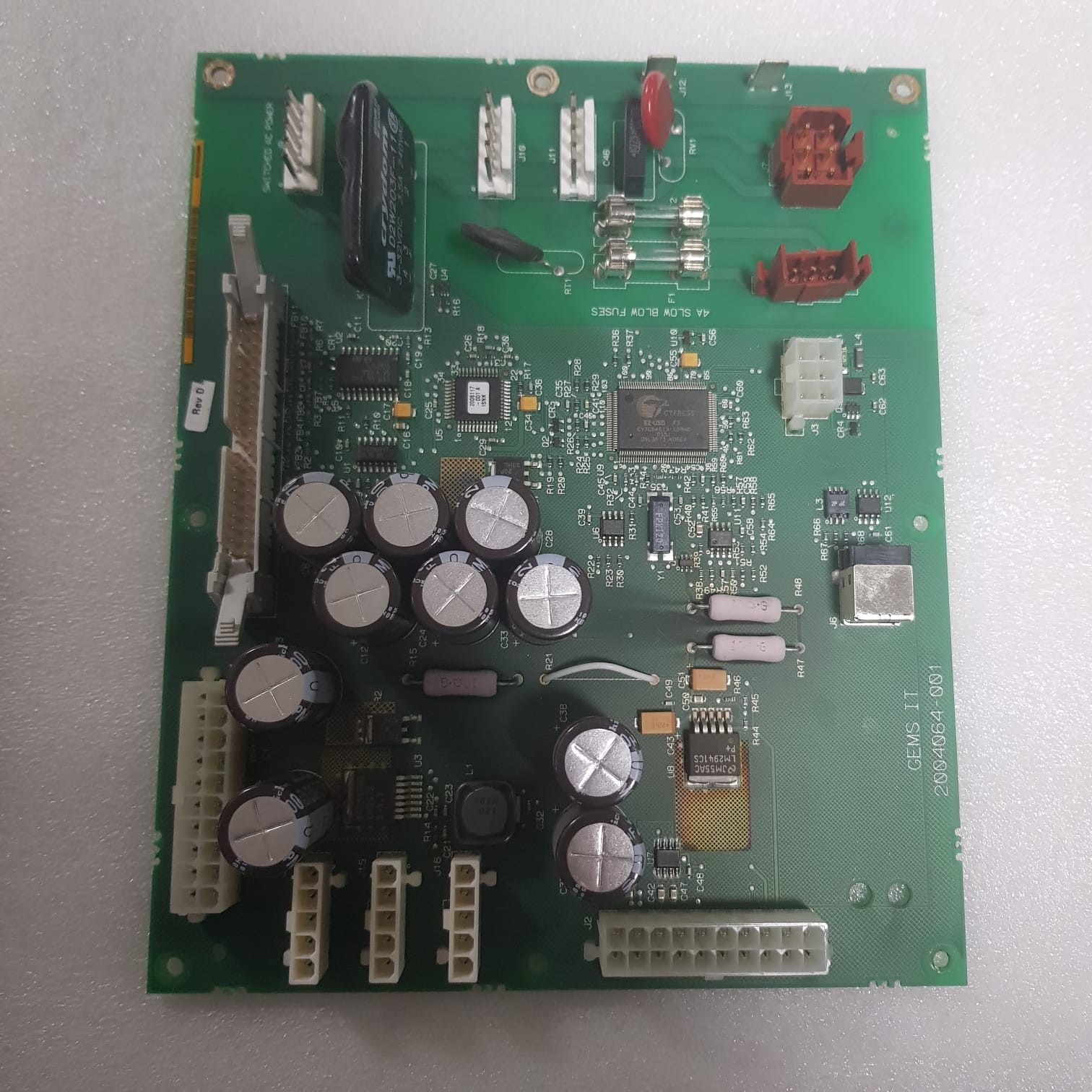 GE MEDICAL POWER SUPPLY BOARD PN 2004063-001 REV B GEMS IT 2004064-001 +USB PORT