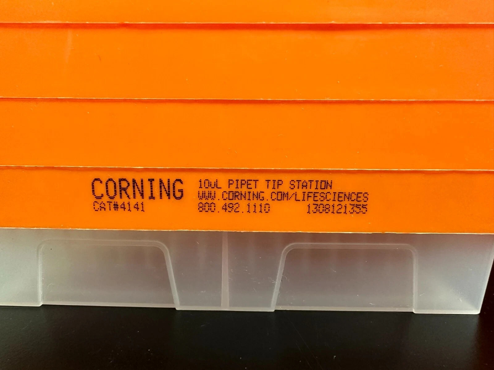 Corning REF 4141 Pipet Tip Station 0.1-10µL Graduated Nonsterile Lot 3 Packs