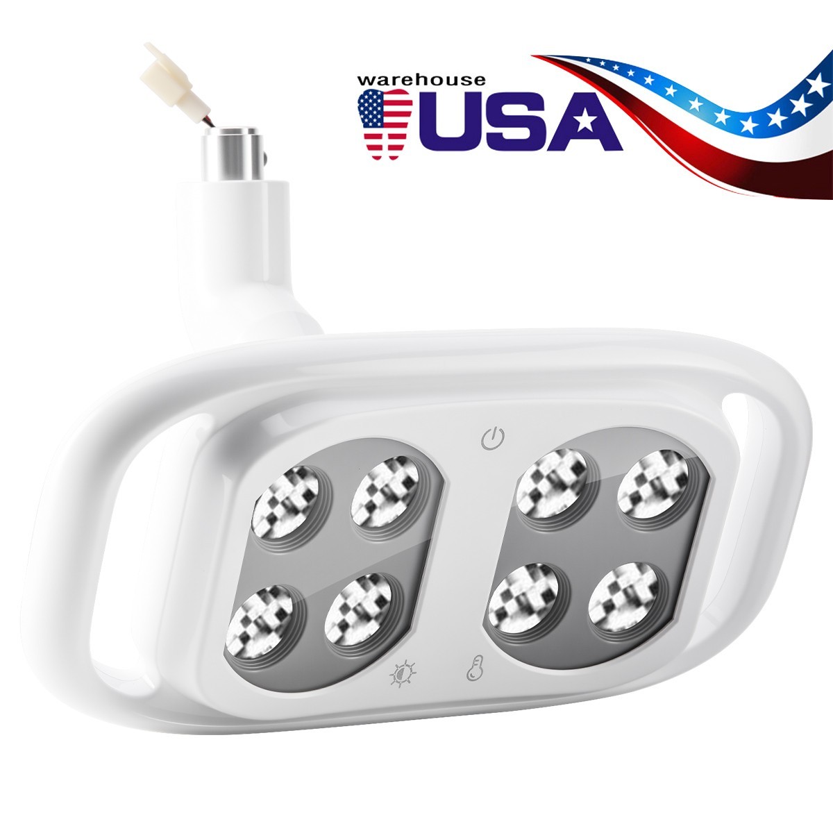 10W Dental 8 LED Lamp Oral Light Lamp Ra95 For Unit Chair 5-level adjustable