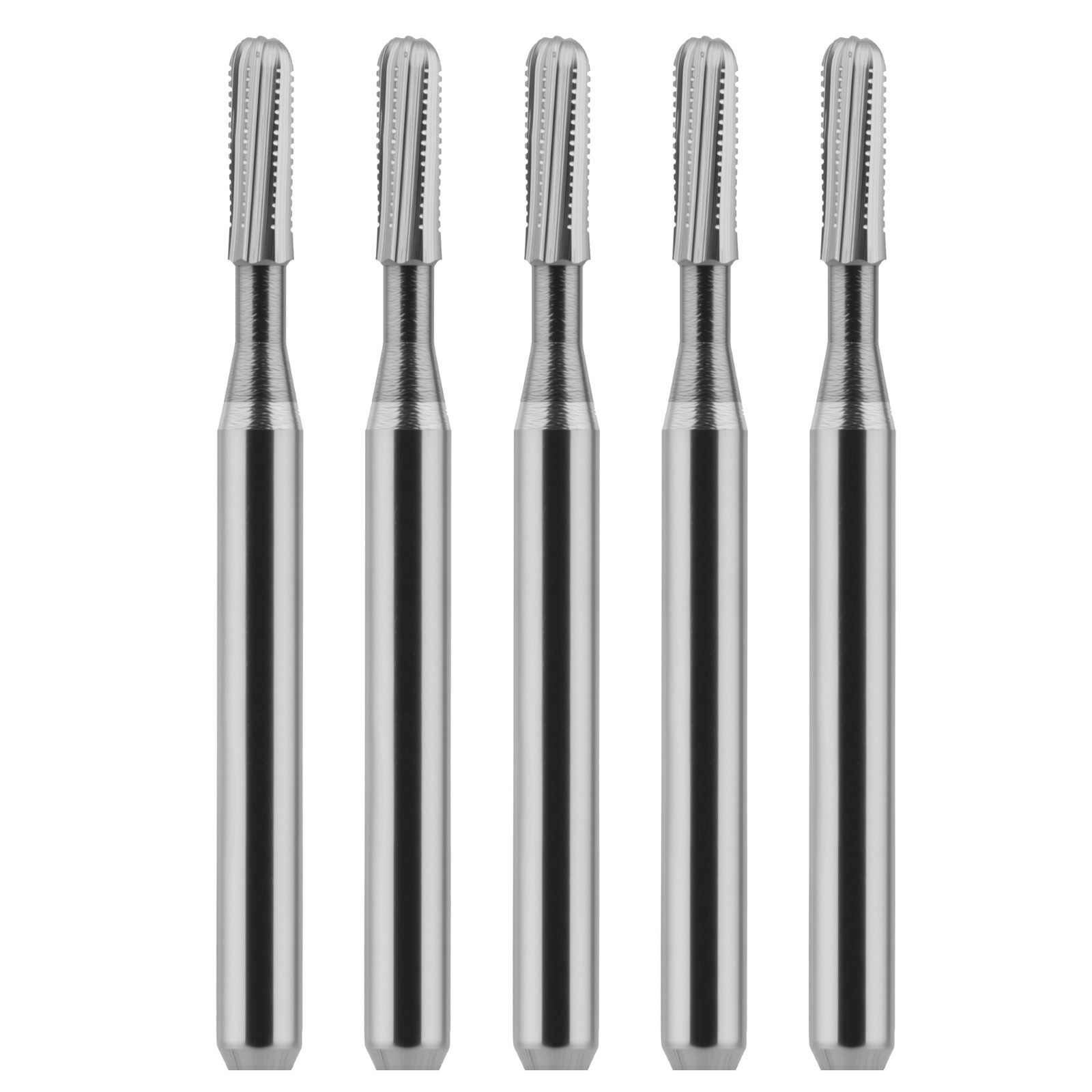 Dental Carbide Burs FG1958 Friction Grip Straight Fissure Dome Metal Cutting