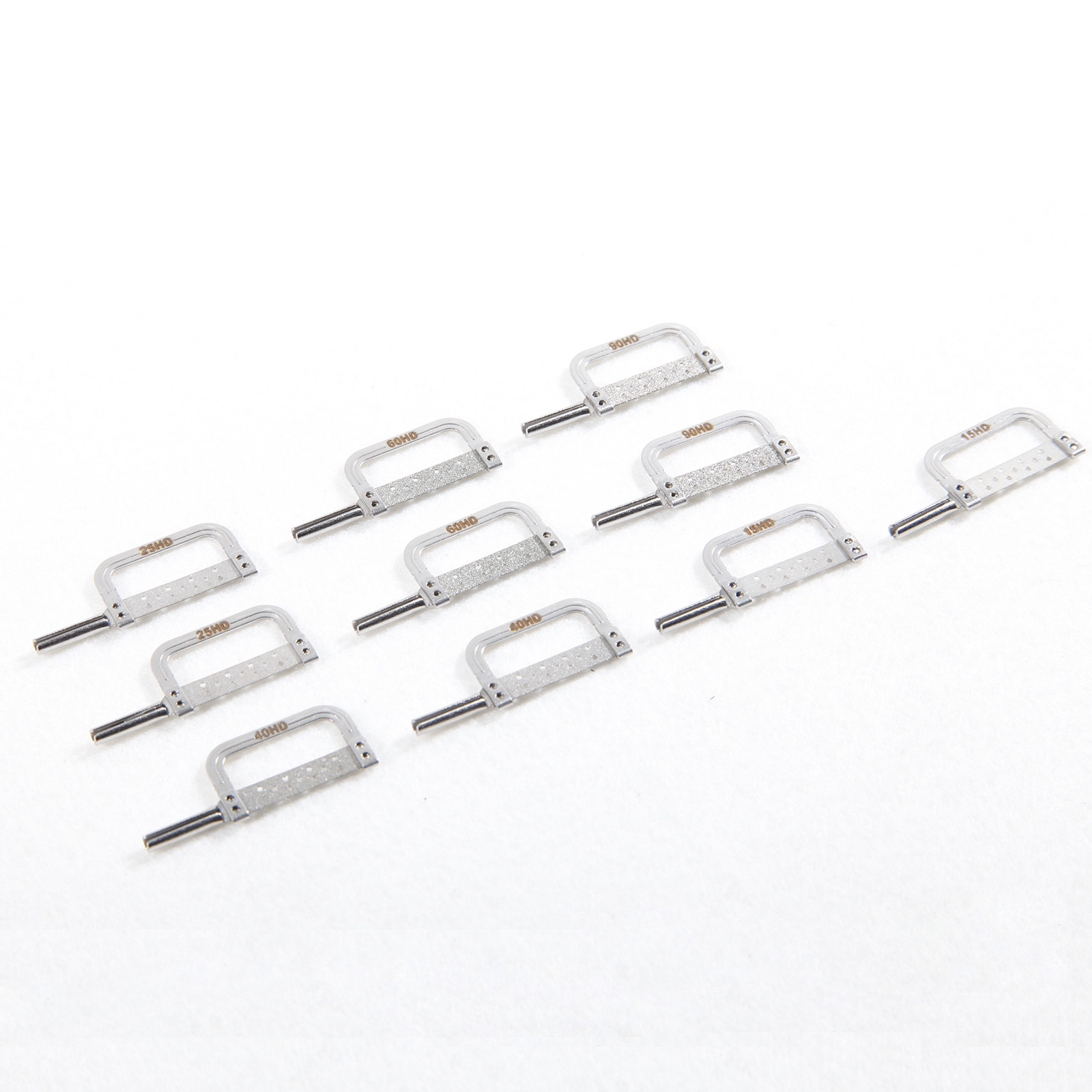 4:1 Reduction Dental Contra Angle IPR Handpiece & 10 Interproximal Strips Kit q*