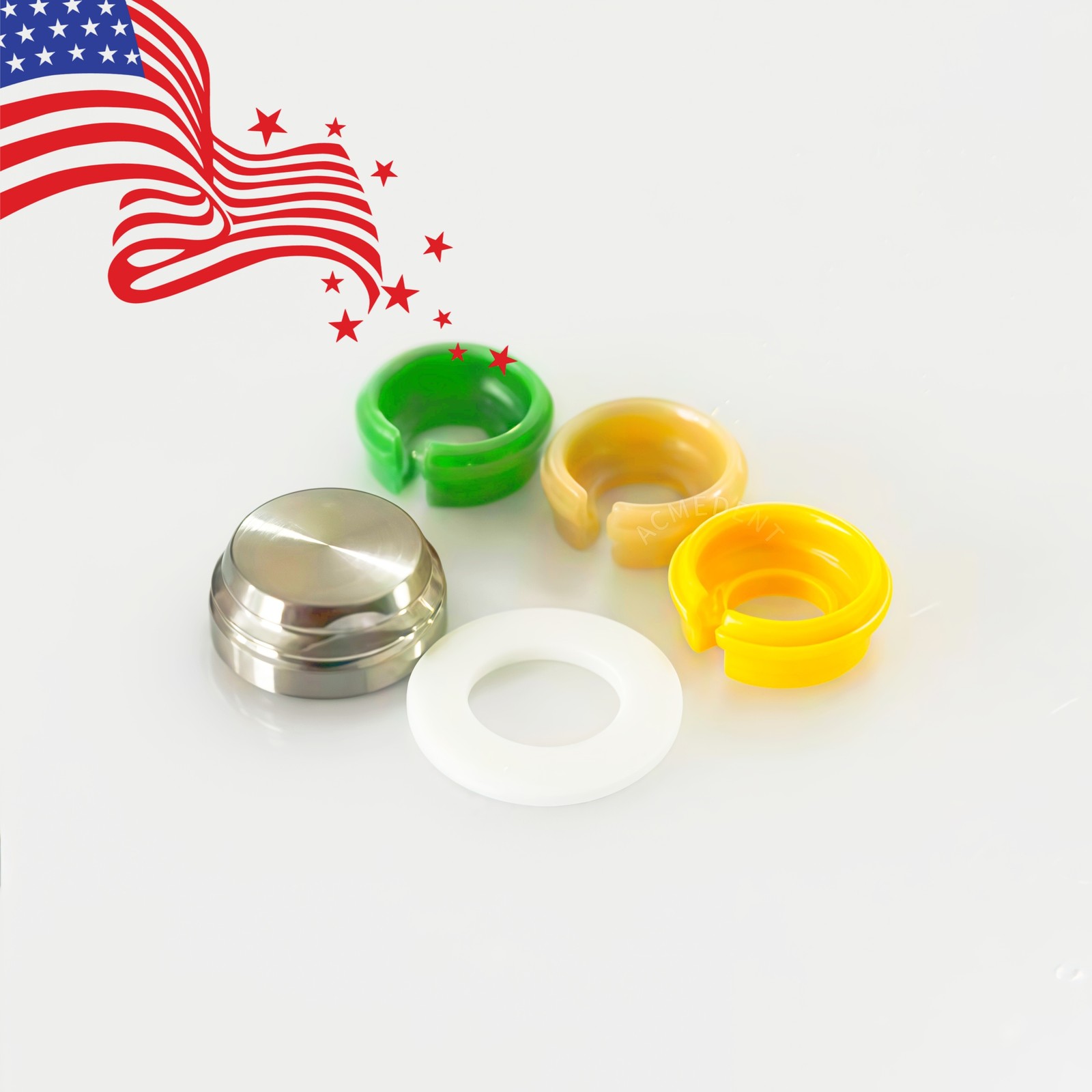 Dental Novaloc Retention Inserts Caps Tool Peek Matrix Locator Housing Mounting