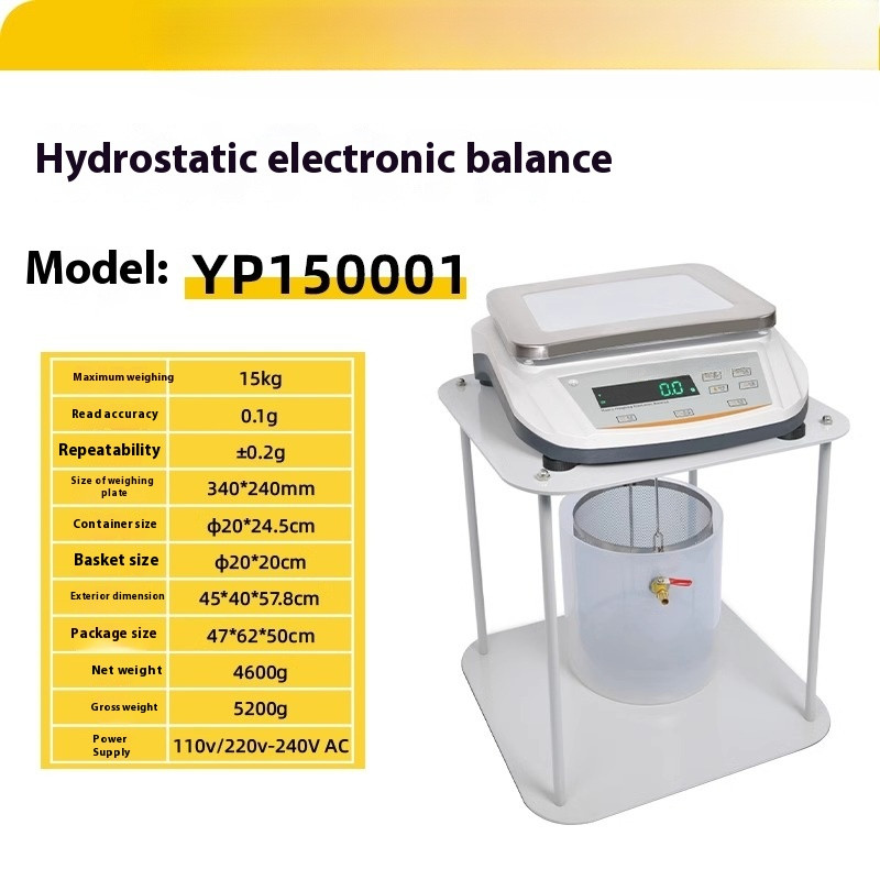 Water Purification Mechanics Electronic Scale Immersion Density Electronic Scale