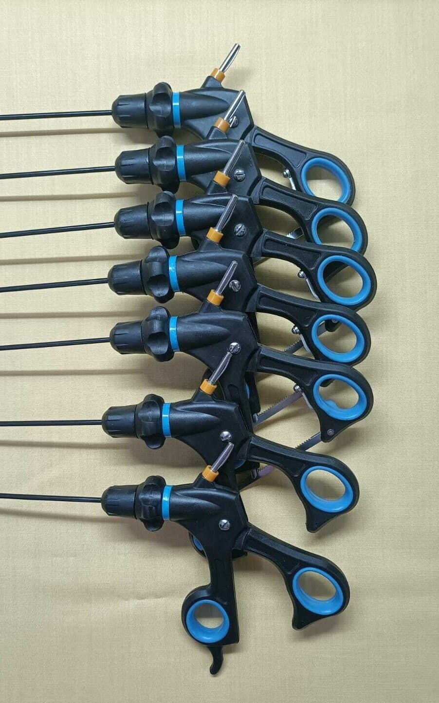 7pc Laparoscopic Gynecology Grasping Forcep 3mm Reusable Surgical Instruments