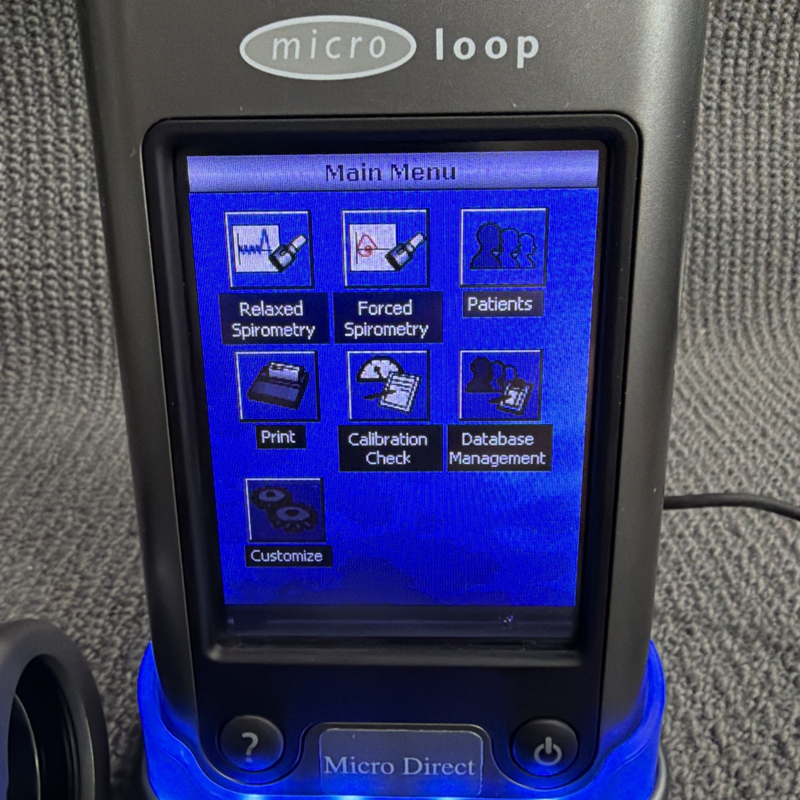 CareFusion MicroLoop Handheld Spirometer
