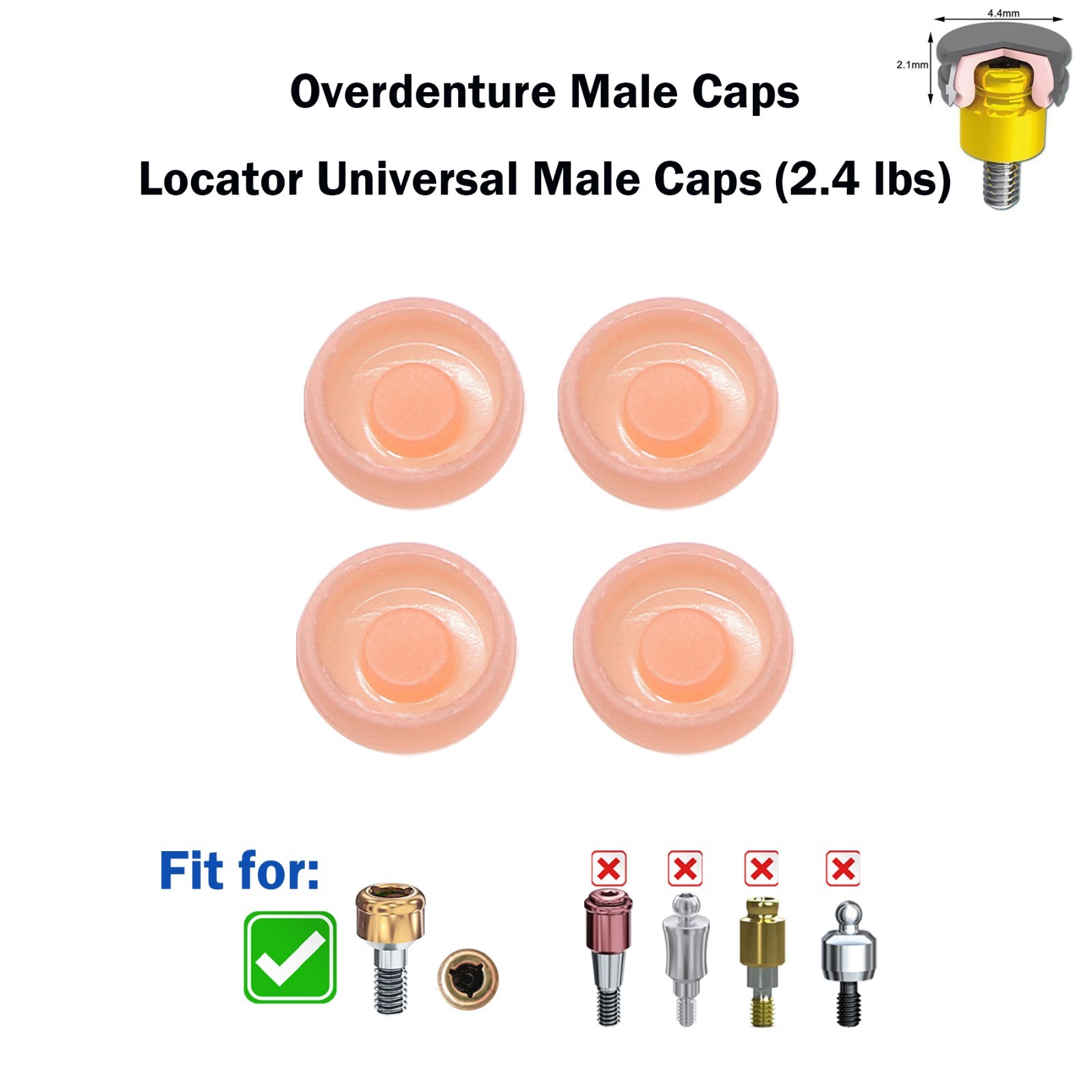 US Locator Tapered Abutment for Nobel Active Biocare Conical Connection NP 1-5mm