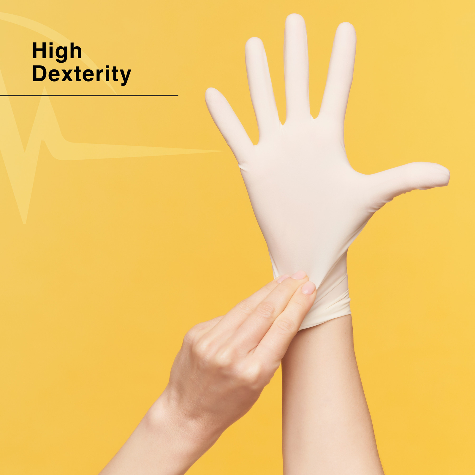 FifthPulse Exam Latex Gloves Powder Free Disposable Gloves 100 Count XL Natural