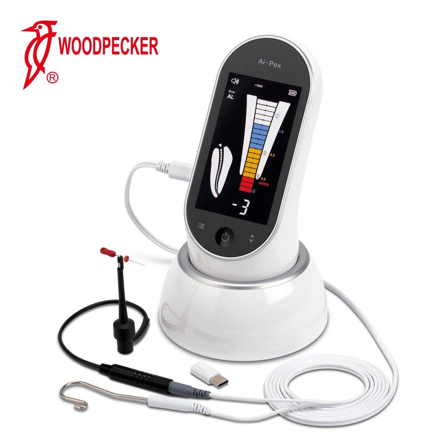 Woodpecker DTE Dental Endodontic Electronic Apex Locator AI-PEX DPEX V Woodpex X