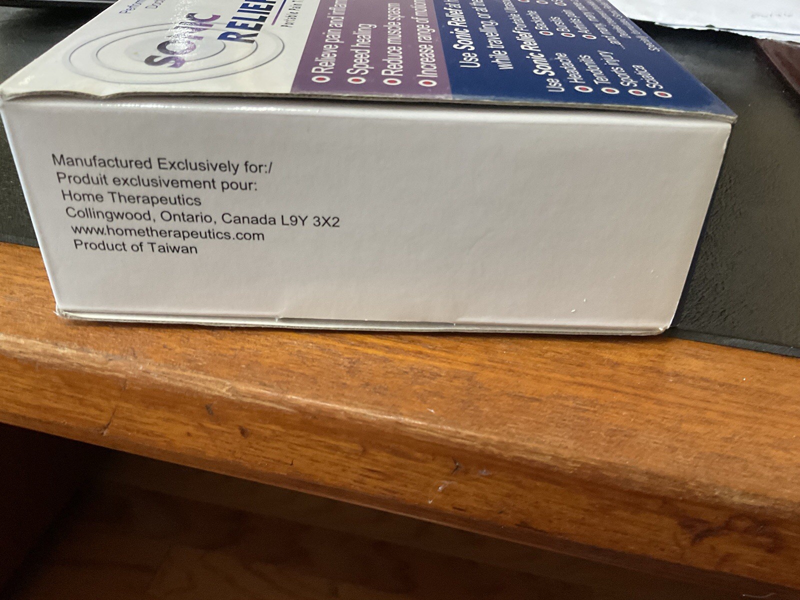 SONIC RELIEF PORTABLE PAIN THERAPY/ULTRASOUND GEL