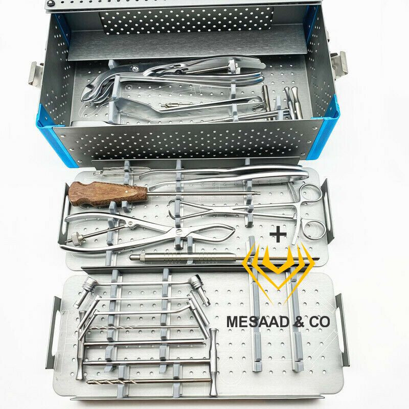 OR Grade Orthopedic Lower limb Instruments kit large Fragment Locking By Mesaad