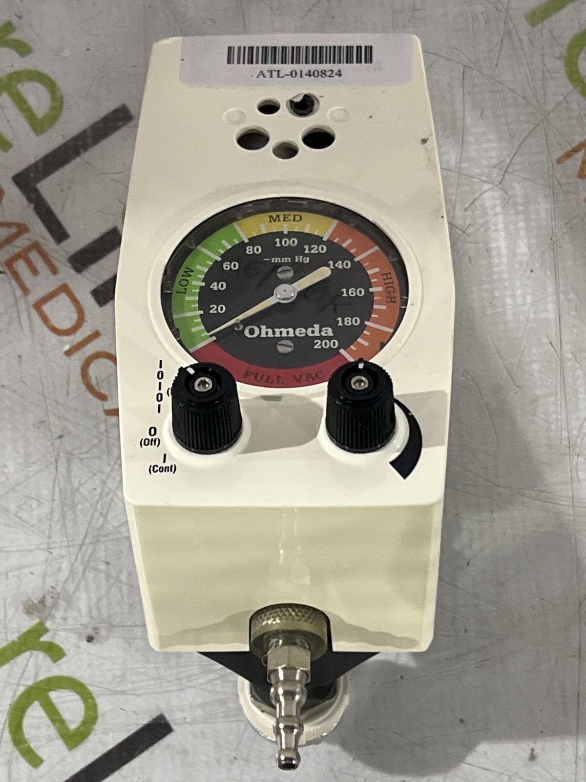 Ohmeda Medical 200 Intermittent Suction Unit