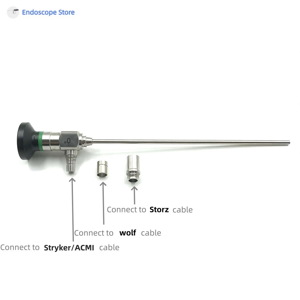 HD Rigid Endoscope Optics 0°/30°/45°/70° 2.7mm 4mm 175mm Sinuscope ENT Autoclave