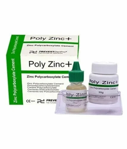 Poly Zinc+ Zinc PolyCarboxylate Cement By Prevest DenPro Dental