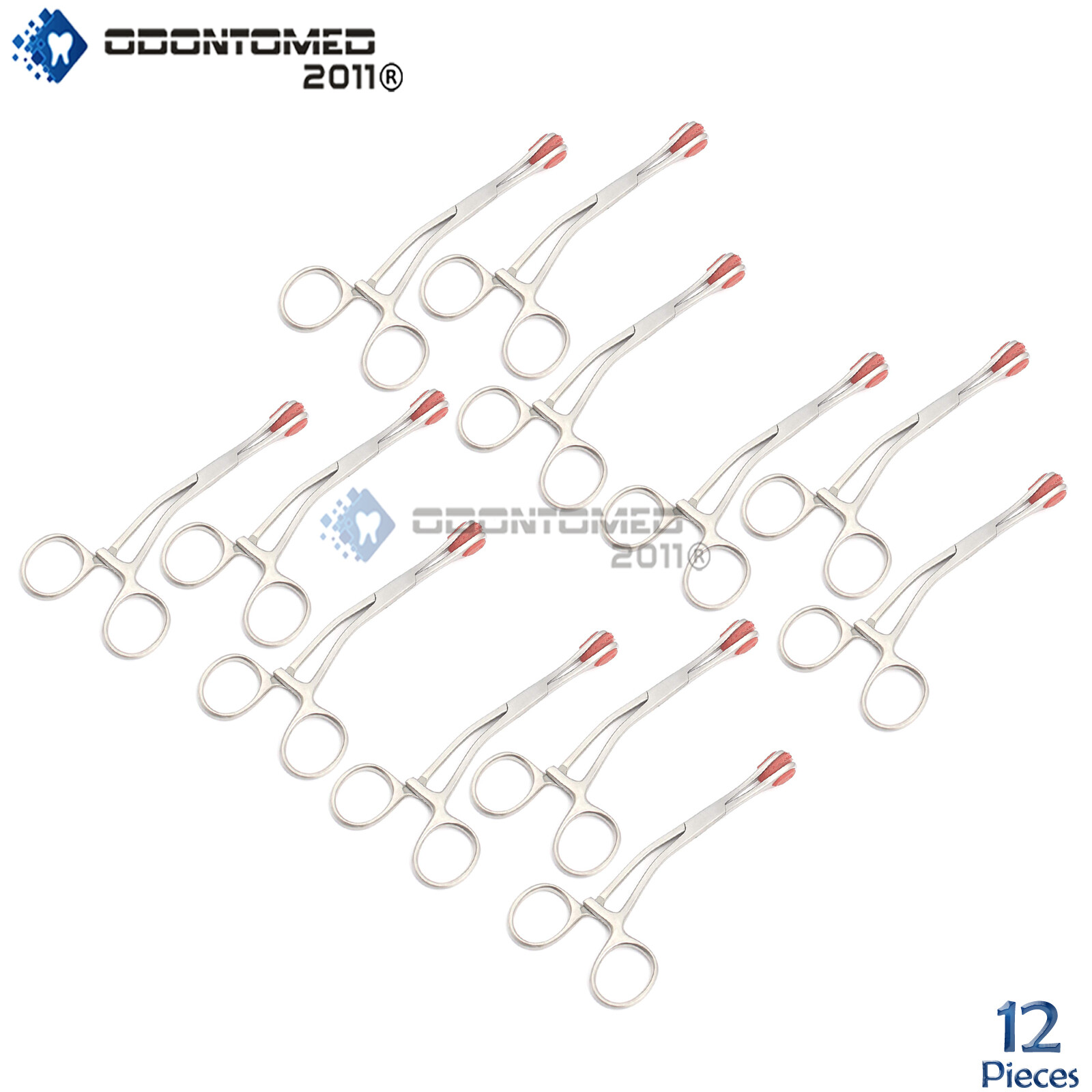 12 Young Tongue Forceps Surgical Oral Medical Instruments