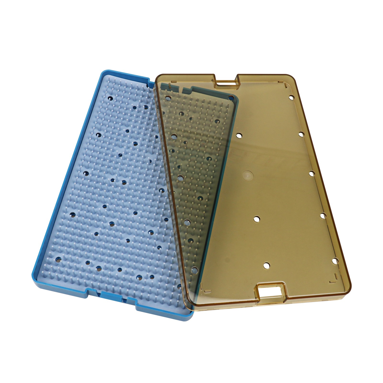 Small Size Silicone Sterilization Tray Disinfection Case Autoclavable Box Dental