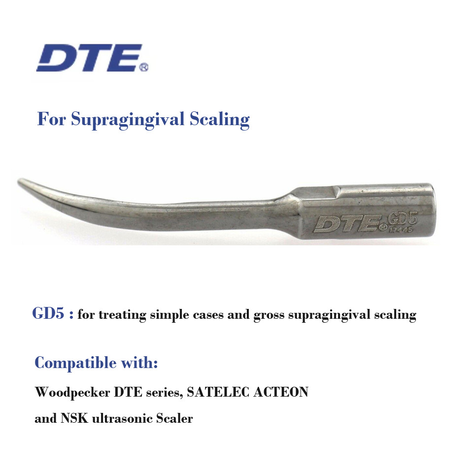 Woodpecker DTE Dental Ultrasonic Piezo Scaler Tip Scaling Endo Perio SATELEC NSK