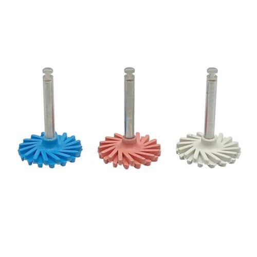 6pcs/Set Dental Composite Polishing Polisher Diamond System RA Disc 14mm Wheel