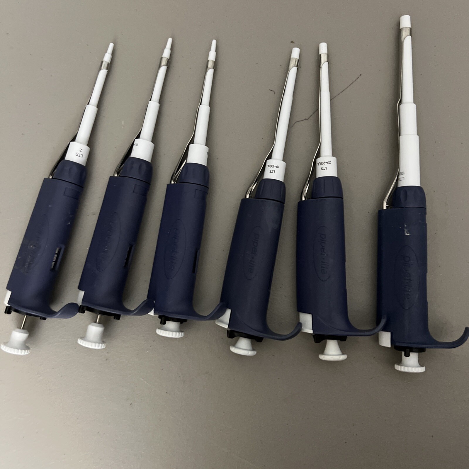 NICE Set X6 Rainin Pipet Lite L2,L10,L20,L100,L200,L1000 LTS Pipette Pipetman